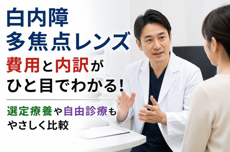 白内障多焦点レンズ費用