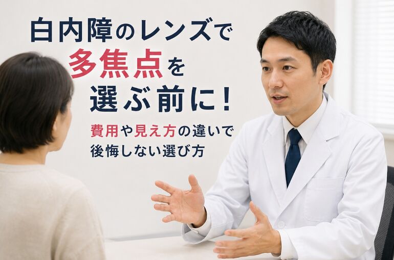 白内障 レンズ 多焦点